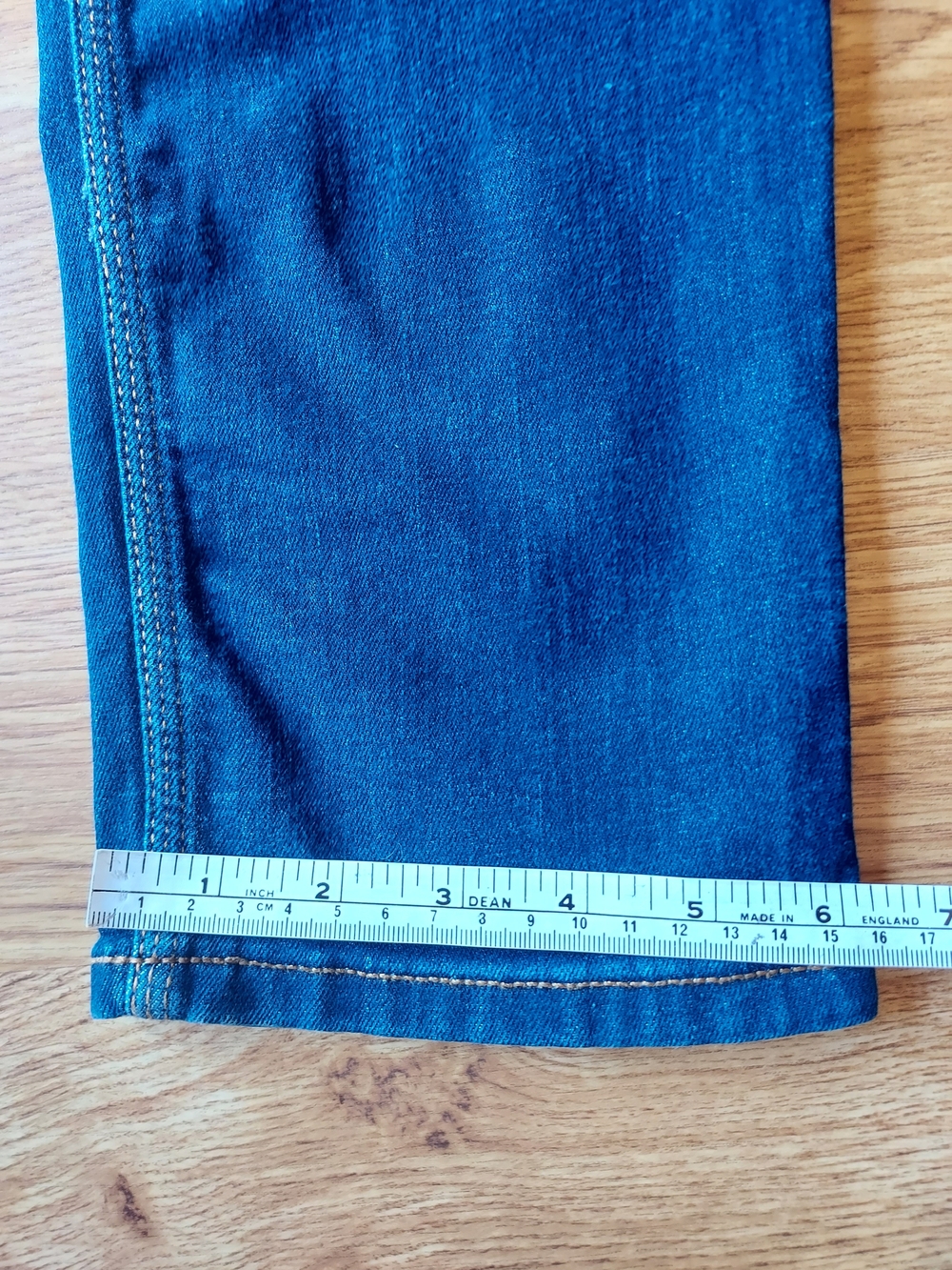 Duer Women’s Straight Leg Slim Jeans in Dark Blue - Picture 9 of 9